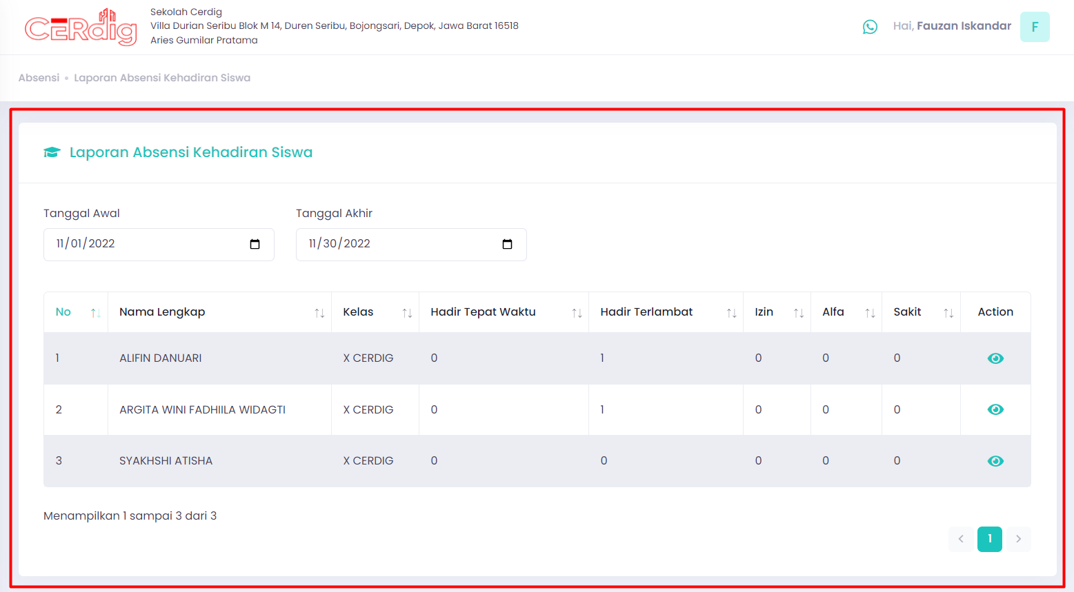 gambar tampilan e-materi