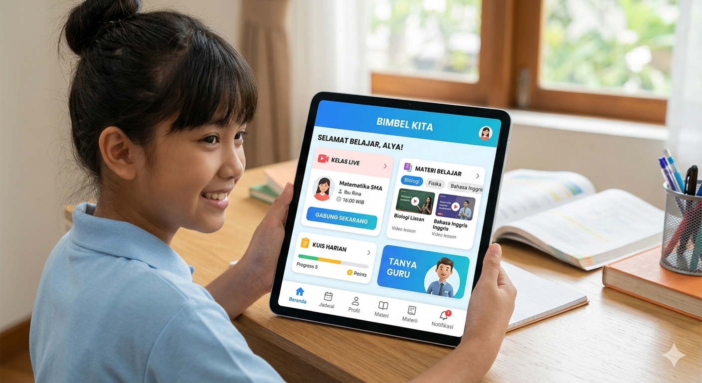 Cara Digitalisasi Bimbel Tanpa Biaya Mahal